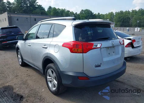 2013 Toyota Rav4 Xle z USA, uszkodzony, nr VIN JTMRFREV4DD039123